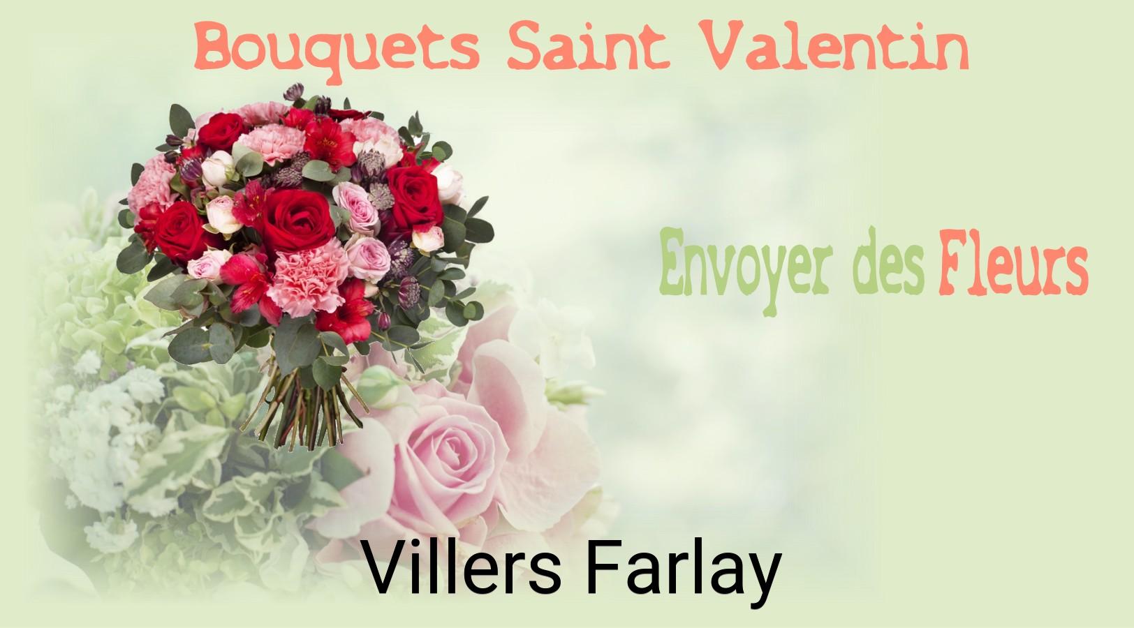 Roses de Saint-Valentin livrées à Villers-Farlay